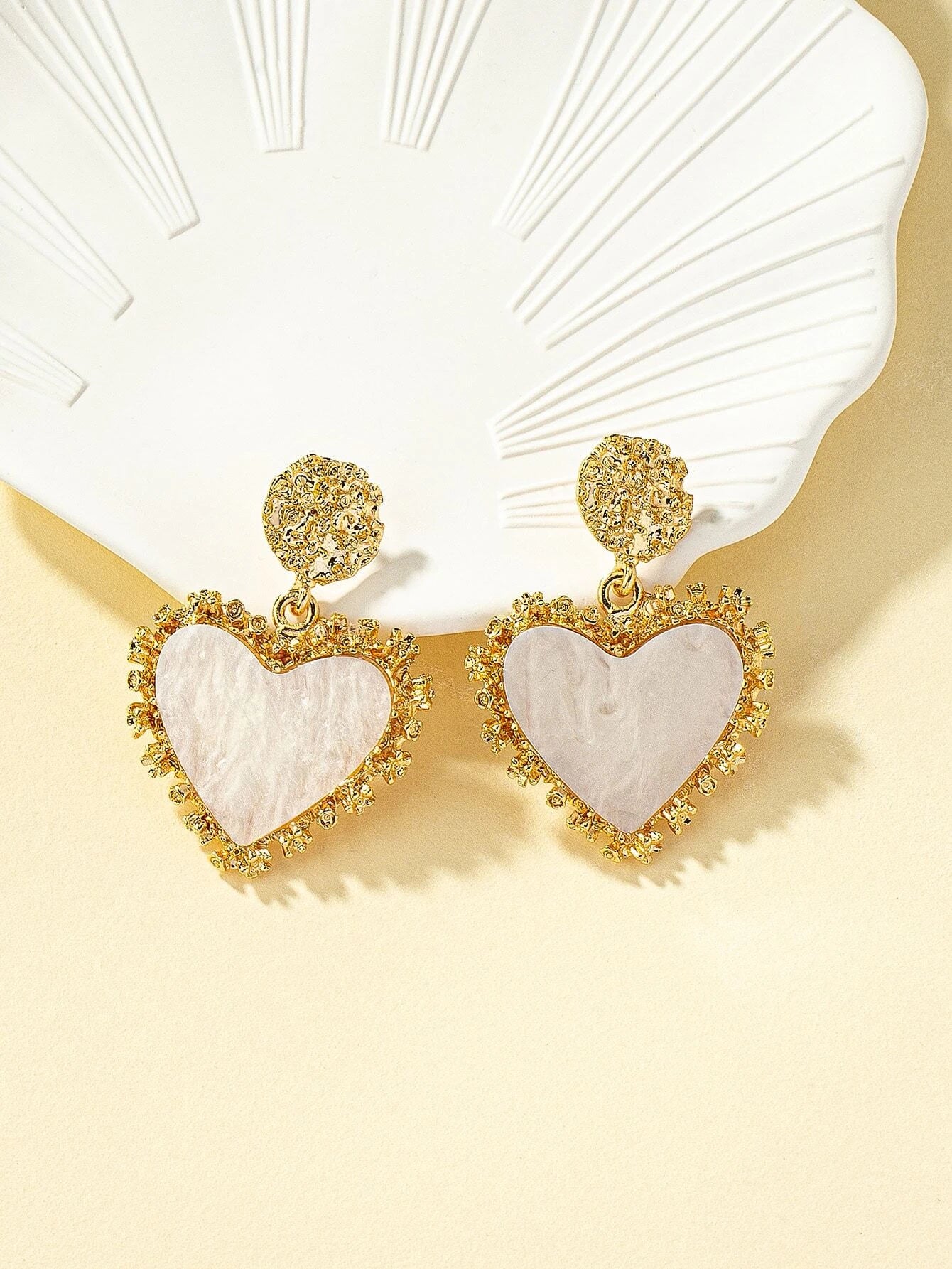 Heart Drop Earrings Valentines