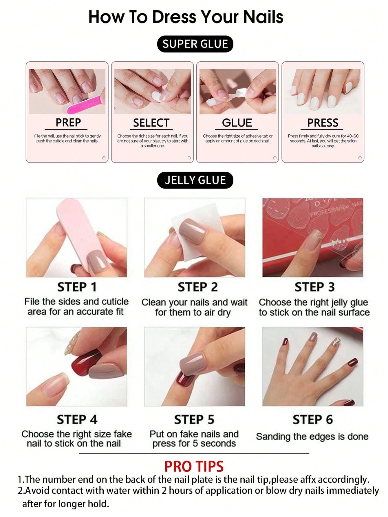 Elevate Your Style With, 24Pcs/Set Long Coffin Red French Tip Press on Nails Tips Chic Minimalist Style - Reusable Design Fake Nail,Contain 1Pc Jelly Glue and 1Pc Nail File, Acrylic Fake Nails for Women and Girls, Daily Life and Party Use