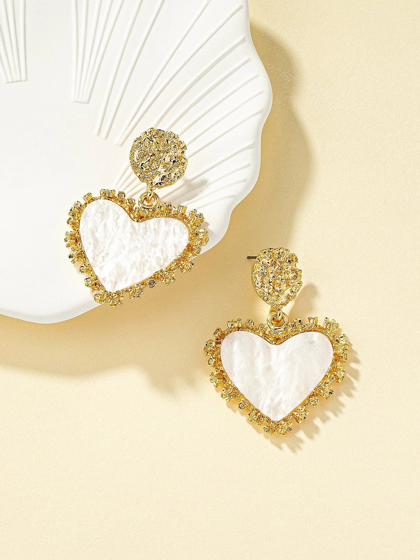 Heart Drop Earrings Valentines